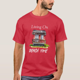 Camiseta Vivendo no Horário da Praia