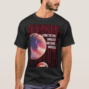 CAMISETA VIVENDO O CÓDIGO SIMULADO SEM VISÃO