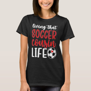 Camiseta Vivendo O Jogador De Futebol Primo Cousi