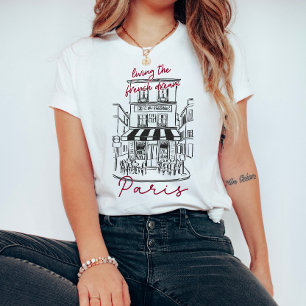Camiseta Vivendo o Sonho Francês Paris