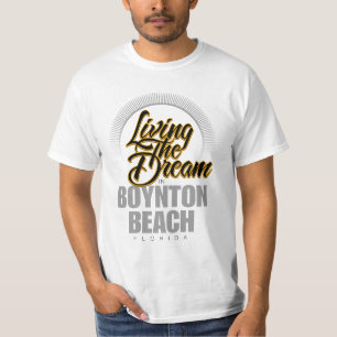 Camiseta Vivendo o sonho na praia de Boynton