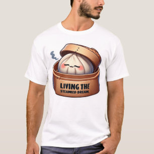 Camiseta "Vivendo o Sonho Transmitido" Encantada Soma