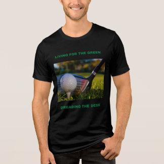CAMISETA VIVENDO PELO VERDE, TEMENDO O TRABALHO DE ESCRITÓR