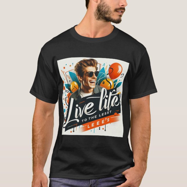 Camiseta Viver a vida ao máximo (Frente)
