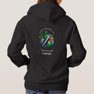 Camiseta Viver com Bipolar   Prosperando com Coragem