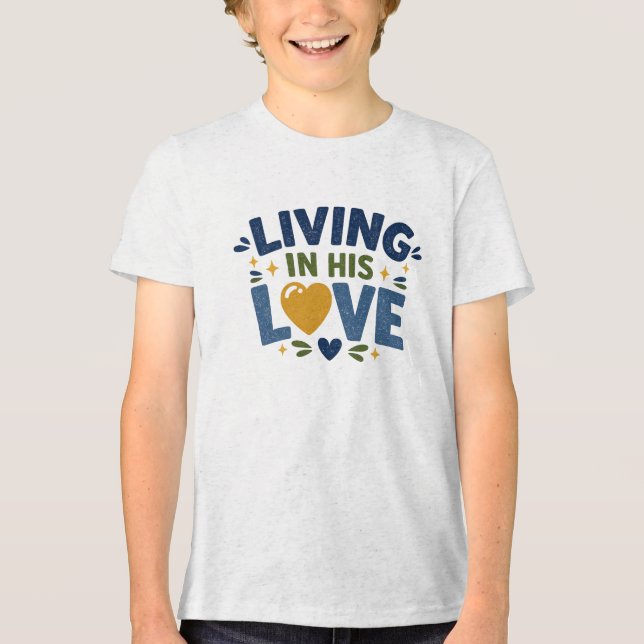 Camiseta Viver em Seu amor (Frente)