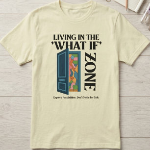 Camiseta Viver na Zona do E Se - Explore Possibilidades