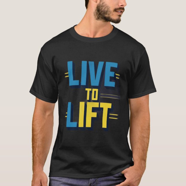 Camiseta Viver para elevar (Frente)