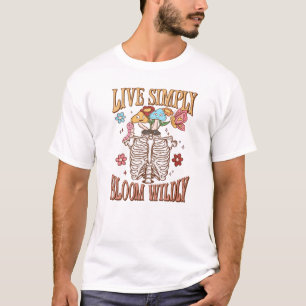 Camiseta Viver Simplesmente, Sangue Selvagem