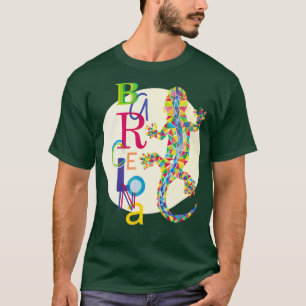 Camiseta Vivid Barcelona City Lizard