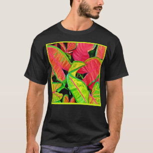 Camiseta Vivid Leaf Dreams Lively Patterm