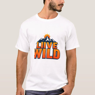 Camiseta Vivo Selvagem, Sem Brilho