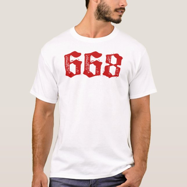 Camiseta Vizinho 668 do animal (Frente)