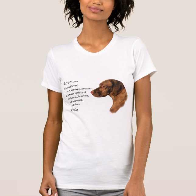 Camiseta Vizsla Art Gifts (Frente)