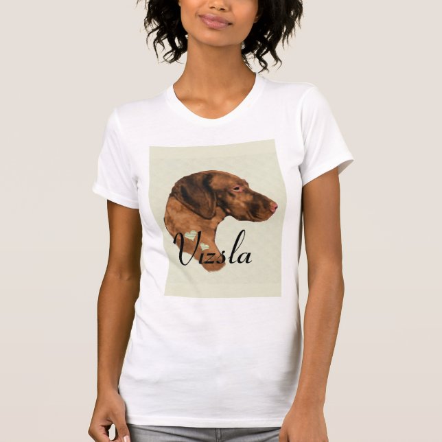 Camiseta Vizsla Art Gifts (Frente)