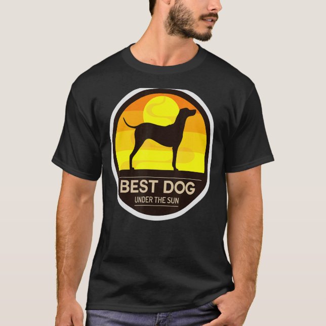 Camiseta Vizsla Dog húngaro Retro 9 (Frente)
