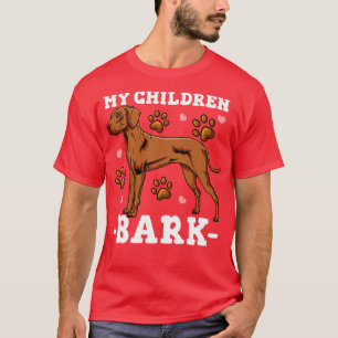 Camiseta Vizsla Dog Pai Mãe