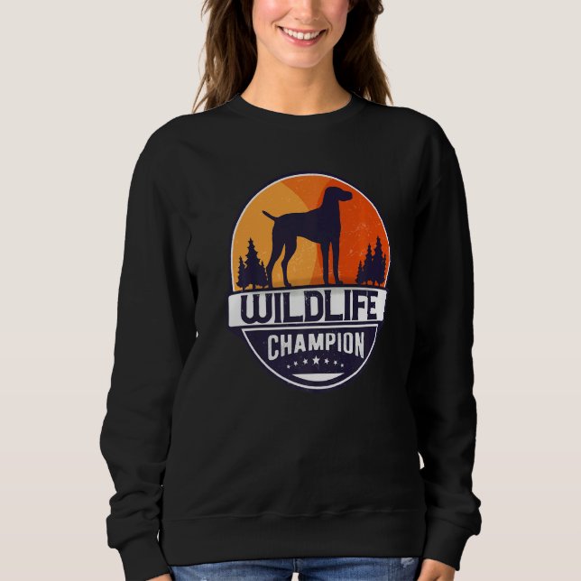 Camiseta Vizsla Dog Retro (Frente)