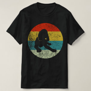 Camiseta vizsla dog retro vintage silhueta 70s