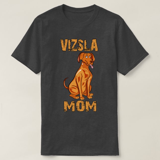 Camiseta Vizsla Mãe (Frente do Design)
