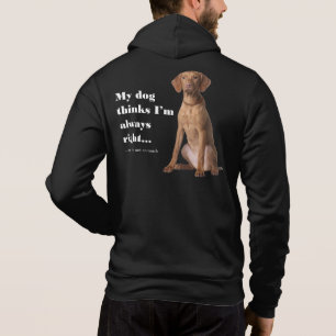 Camiseta Vizsla v Wife Hoodie