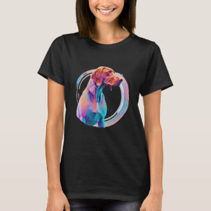 Camiseta Vizsla Vaporwave - Estética Retrowave