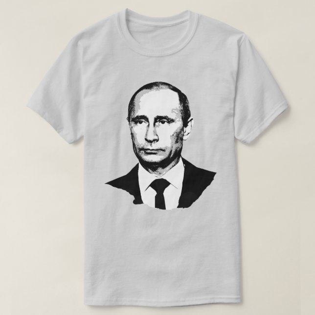 Camiseta Vlad Putin (Frente do Design)