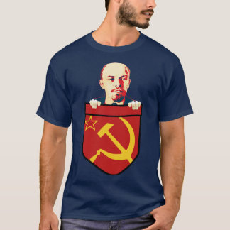 Camiseta Vladimir Lenin Communism Pocket