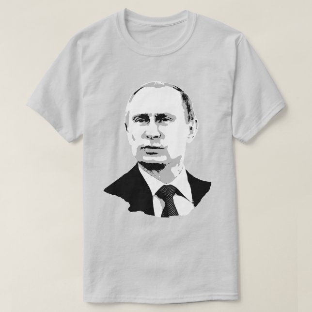 Camiseta Vladimir Putin (Frente do Design)