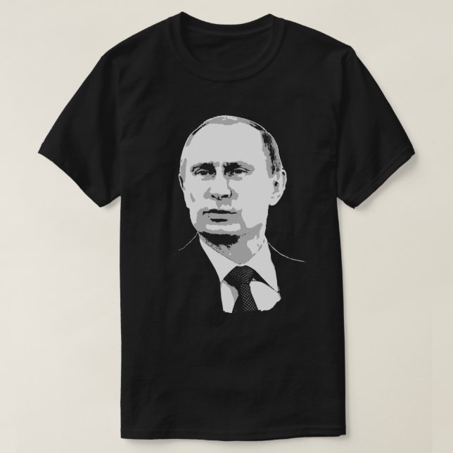 Camiseta Vladimir Putin (Frente do Design)