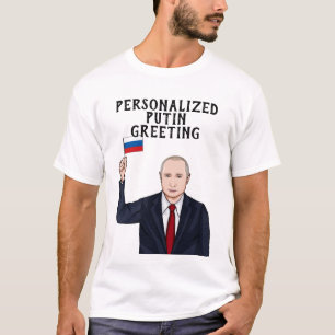 CAMISETA VLADIMIR PUTIN PERSONALIZADO