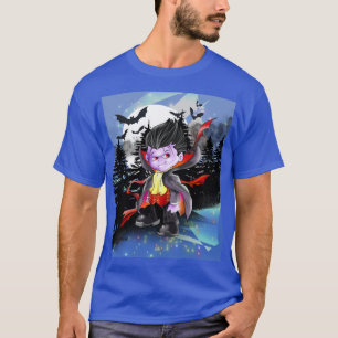 Camiseta Vladimir Vampire em Azul