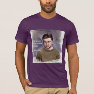 Camiseta Vladimir Zelensky e Munições - Qualidade