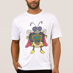 Camiseta Voa Deus Super-Herói Voa Personagem de Inseto