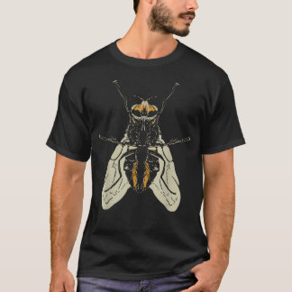 Camiseta Voa Engraçado Inseto Animal Preguiçoso Fácil Faça-