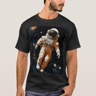 Camiseta voadora astronauta