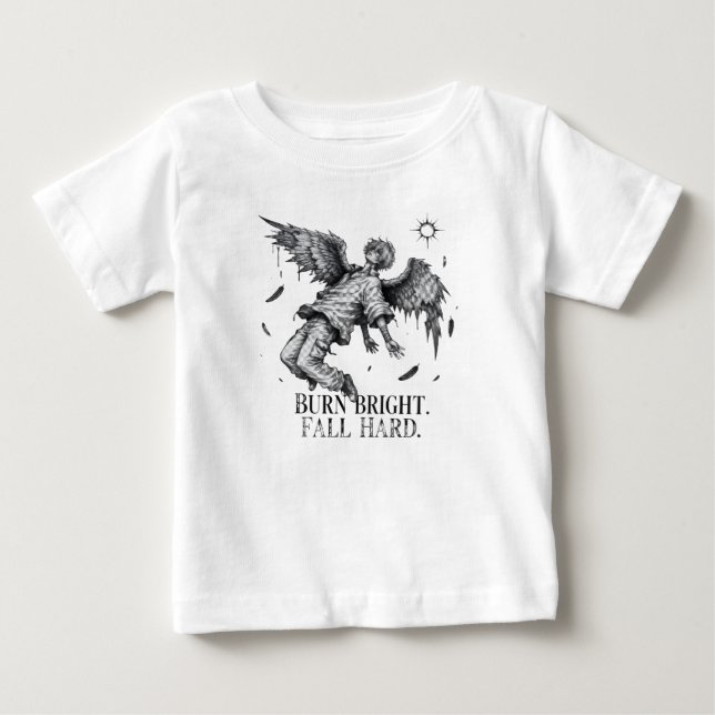 Camiseta Voadora Icarus Caiu | Camiseta do Sol Mit (Frente)