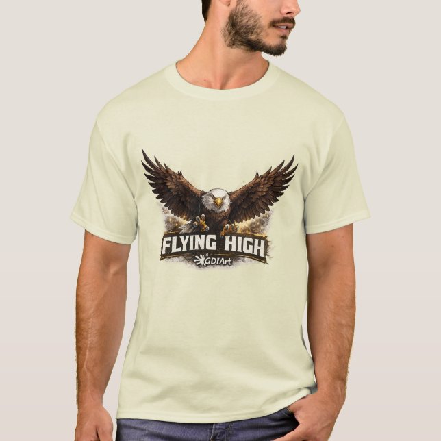 CAMISETA VOANDO ALTO (Frente)