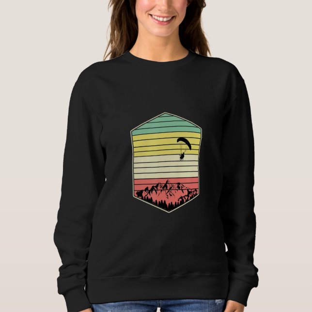 Camiseta Voando Paraglider Paraglider (Frente)