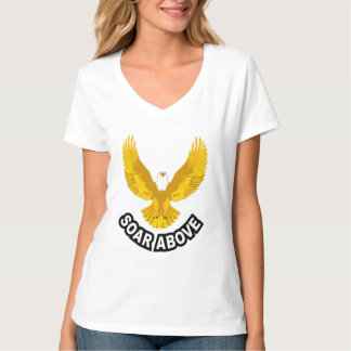 Camiseta Voar Acima de Toda a Arte Majestosa de Águia