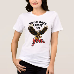 Camiseta Voar Acima de Toda a Arte Majestosa de Águia