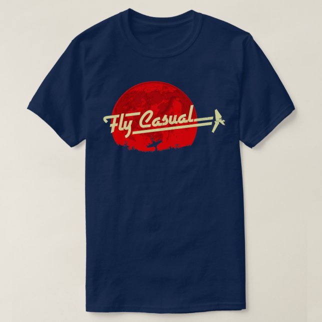 Camiseta Voar Casual (Frente do Design)