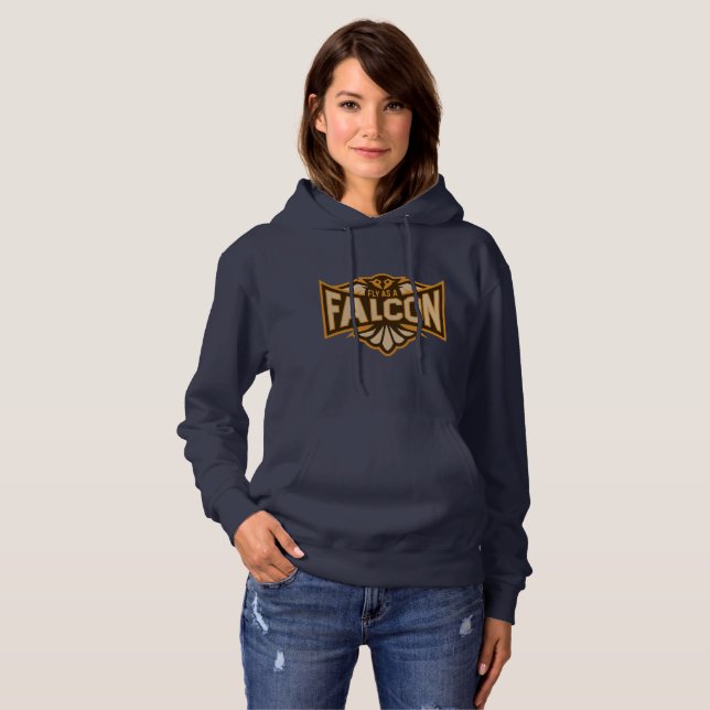 Camiseta Voar Como Falcão Sepia (Frente Completa)