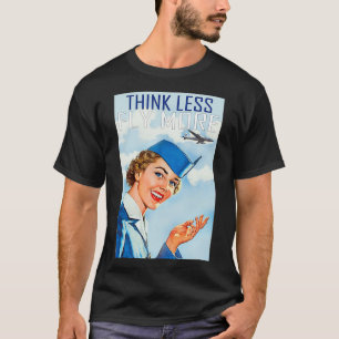 Camiseta Voar Mais Atendedor de Voo