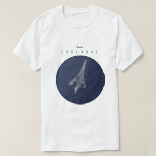 Camiseta Voar O Poster de viagens Concorde