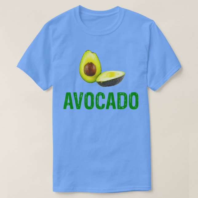 Camiseta Vocado saudável 1 (Frente do Design)