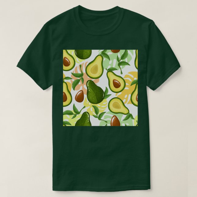Camiseta Vocado sem costura (Frente do Design)