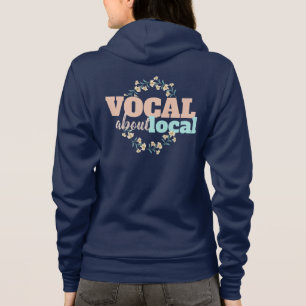 Camiseta Vocal Sobre Floral Local