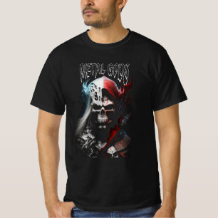 Camiseta Vocalista Vintage Metal Music