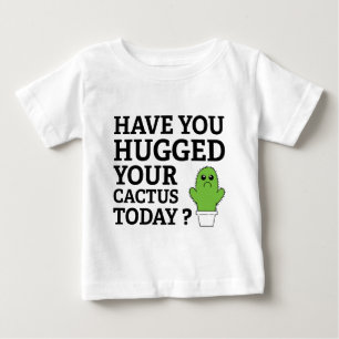 Camiseta Você Abraçou Seu Cactus Hoje?